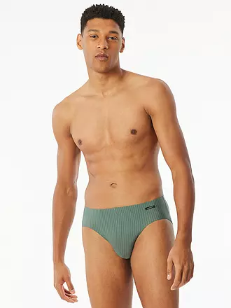 SCHIESSER | Slip noir | olive